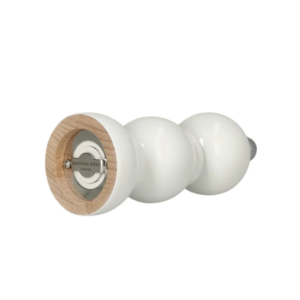 Addison Ross - Bobbin Peper & Zoutmolen White 14 cm
