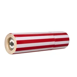 Addison Ross - Column Striped Peper & Zoutmolen Red & White 24 cm