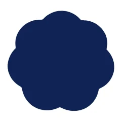 Addison Ross - Placemat set 4 stuks Navy 33x33 cm