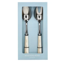 Addison Ross - Saladebestek Wave - Cappuccino & White