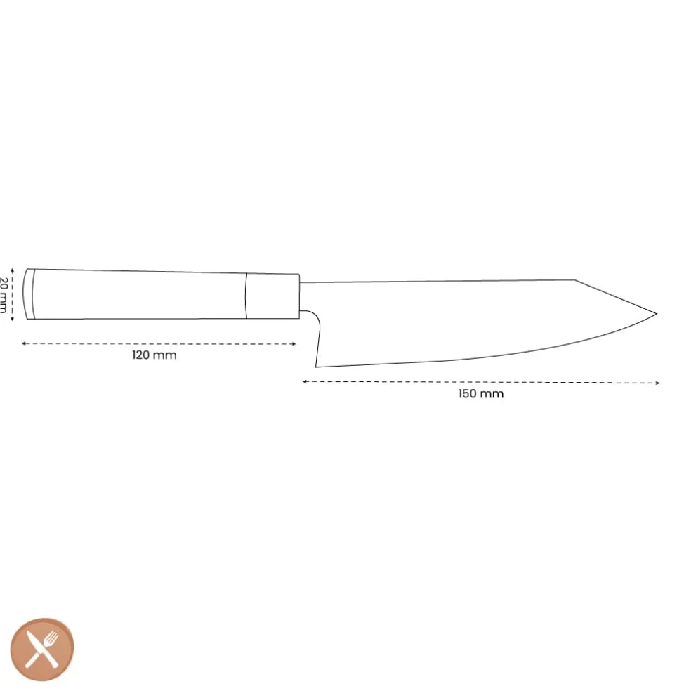 Ame - Bunka Koksmes 15 cm
