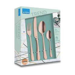 Amefa - Austin 24-delige Bestekset 6 Personen - Mat Koper
