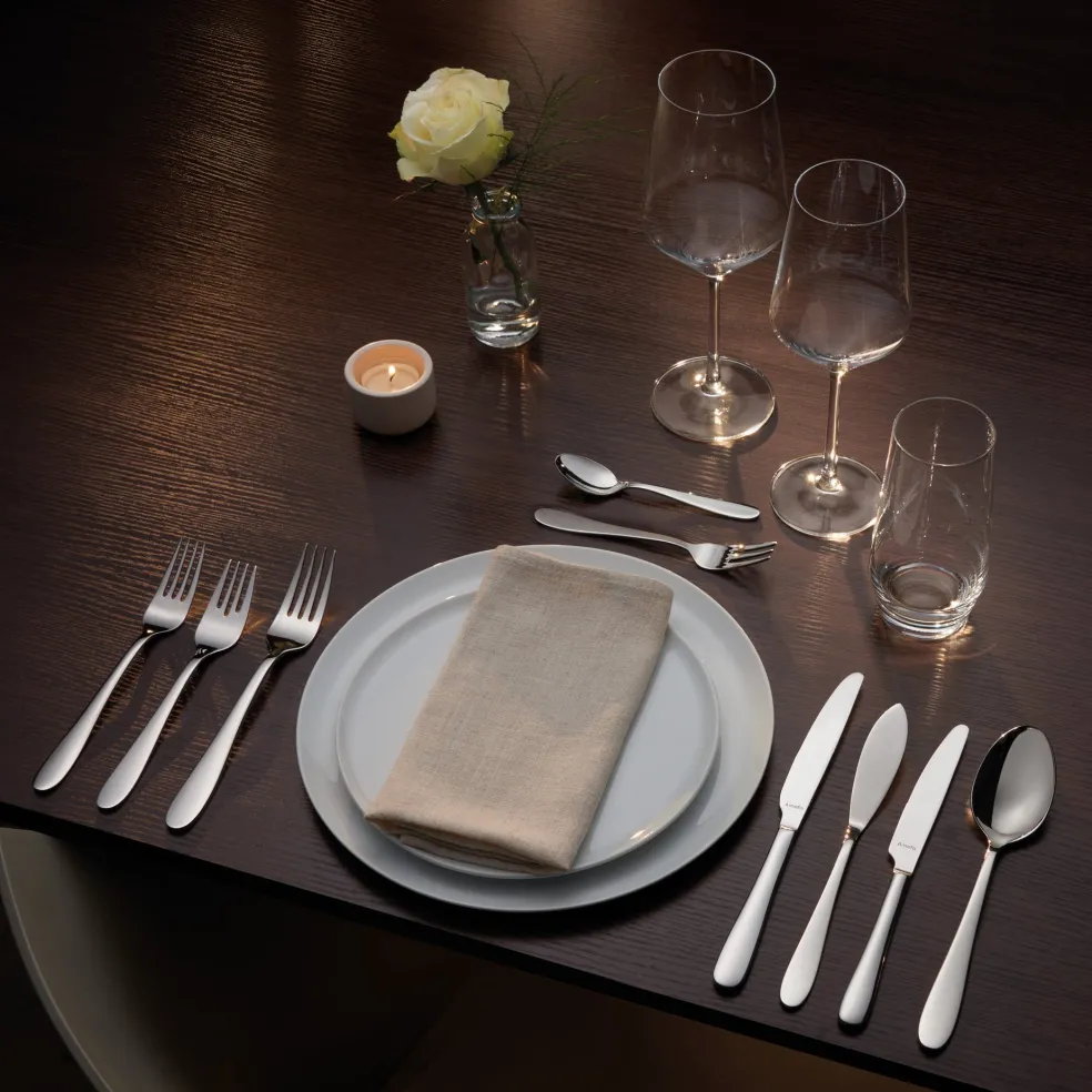 Amefa - Oxford 24-delige Bestekset 6 Personen Hoogglans - in luxe kist