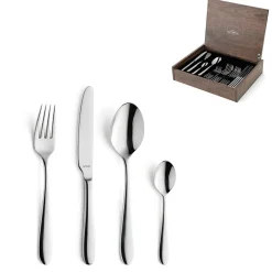 Amefa - Oxford 24-delige Bestekset 6 Personen Hoogglans - in luxe kist