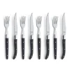 Amefa - Royal Steak 8-delige Steakmessenset - Zwart