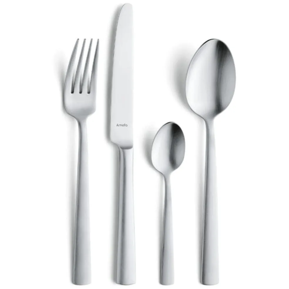 Amefa - Ventura 24-delige Bestekset 6 Personen - Mat Zilver