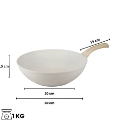 Cook & Pan - Go Ivory Wokpan 30 cm