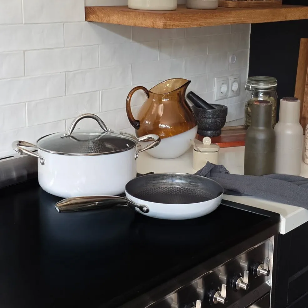 Cook & Pan - Honey Go Ivory Pannenset 7-delig