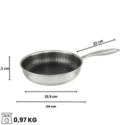 Cook & Pan - Honey Koekenpan 24 cm