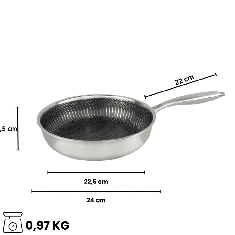 Cook & Pan - Honey Koekenpan 24 cm