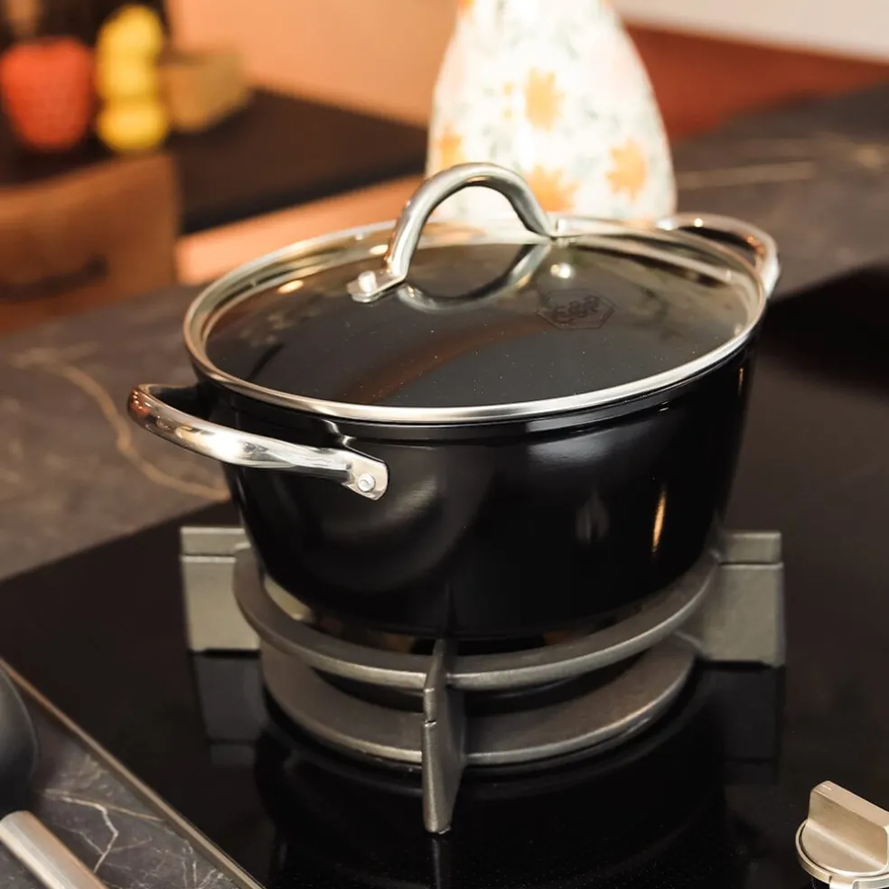 Cook & Pan - Signature Kookpan 20 cm met glazen deksel