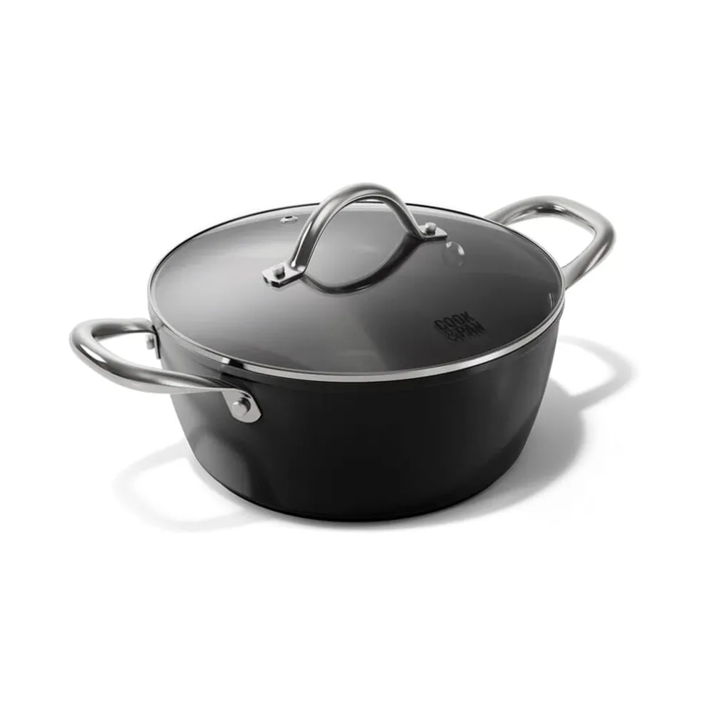 Cook & Pan - Signature Kookpan 22 cm met glazen deksel