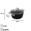 Cook & Pan - Signature Kookpan 24 cm met glazen deksel