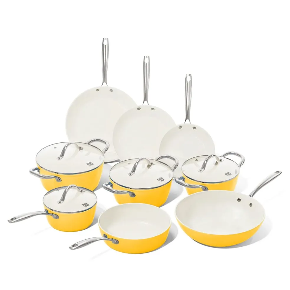 Cook & Pan - Sunny Side Pannenset 9-delig