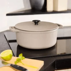 Cook & Pan - Taupe of Mind Gietijzeren Braadpan 28 cm - 6.5 liter