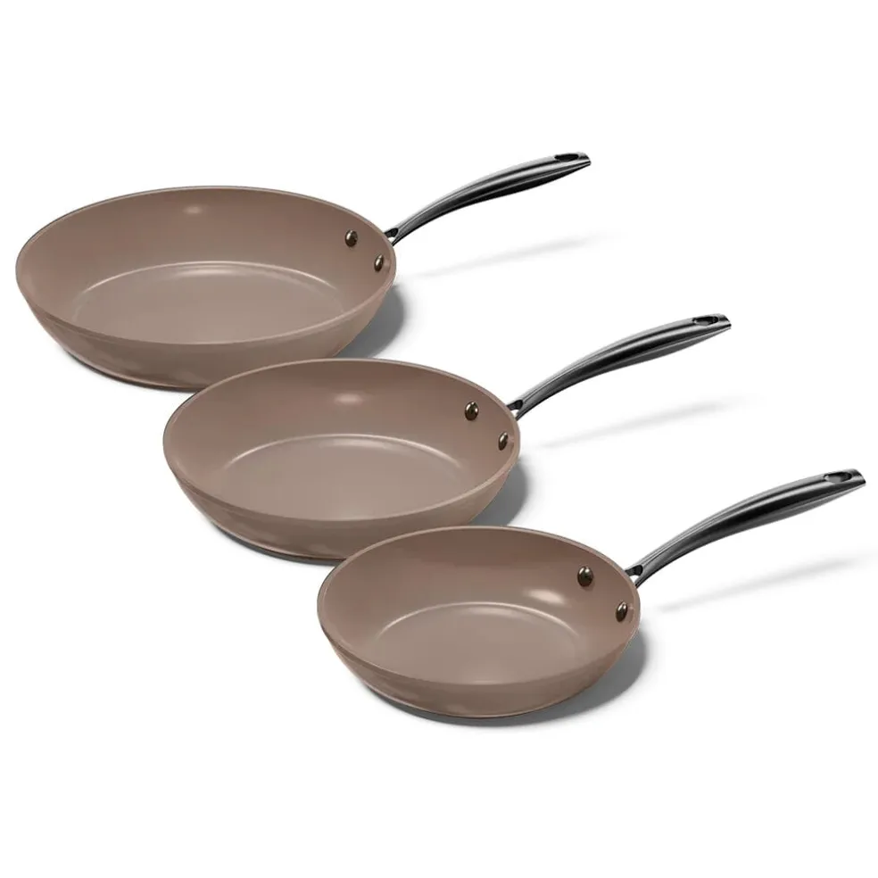 Cook & Pan - Taupe of Mind Koekenpannenset 3-delig