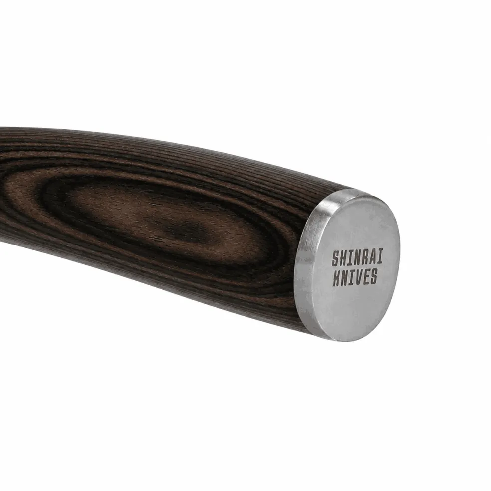 Damascus Print 7-delige Messenset + Magnetisch Messenblok Enkelzijdig