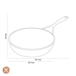 Demeyere - Alu Pro 5 Ceraforce Koekenpan 20 cm