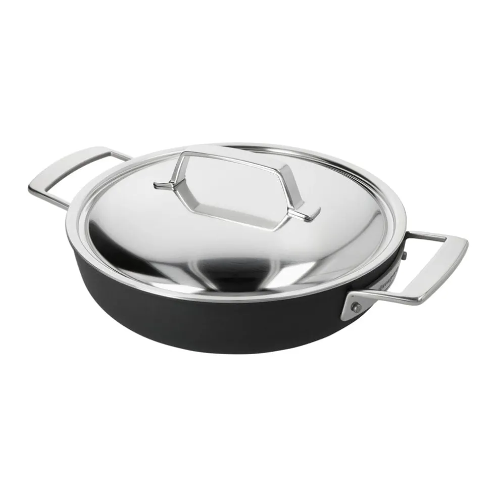 Demeyere - Alu Pro 5 Ceraforce Lage kookpan met deksel 28 cm