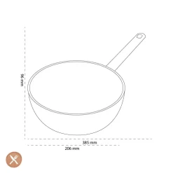 Demeyere - Apollo 7 Conische sauteuse 20 cm