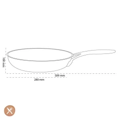 Demeyere - Industry 5 Koekenpan 28 cm