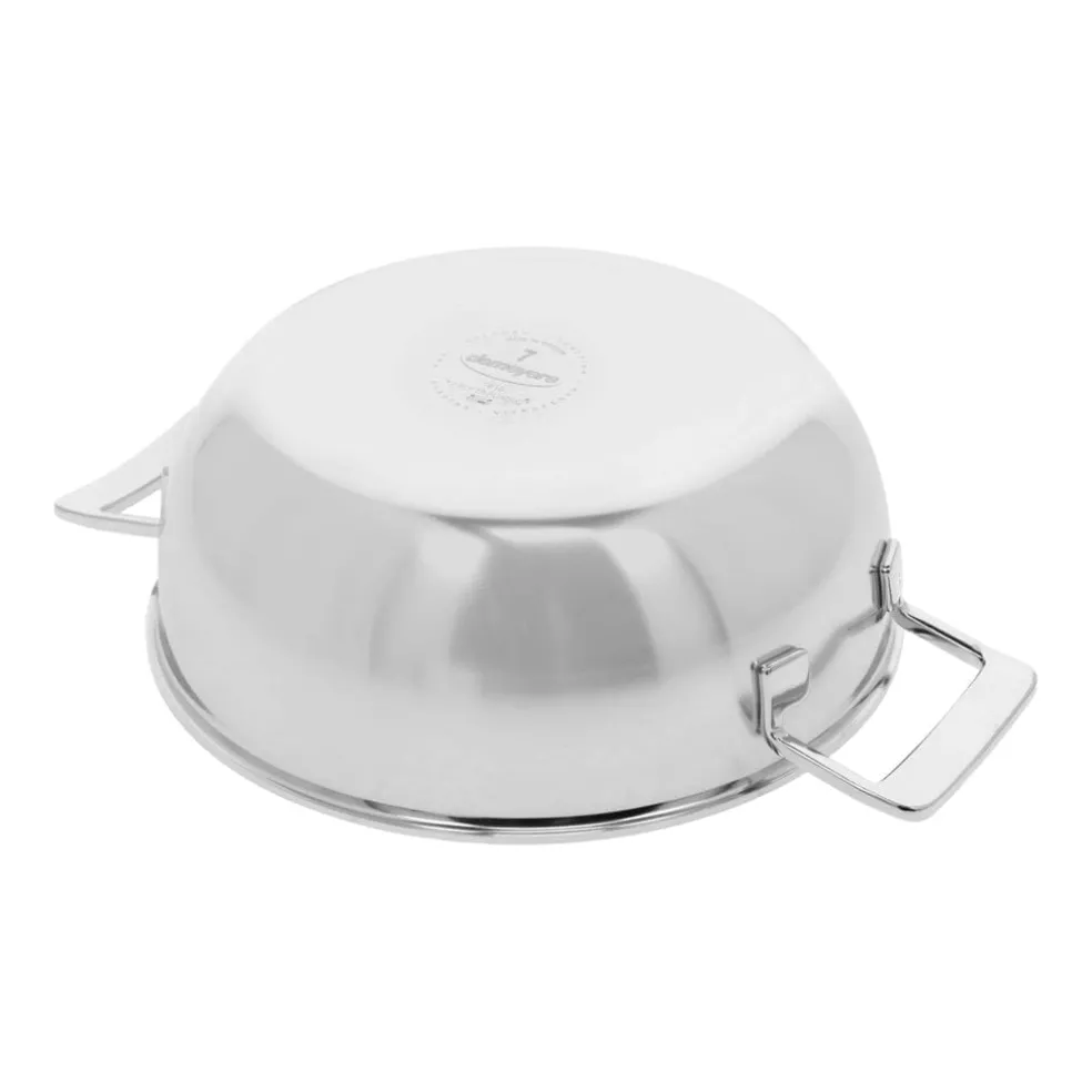 Demeyere - Silver 7 Conische sudderpan 24 cm met deksel