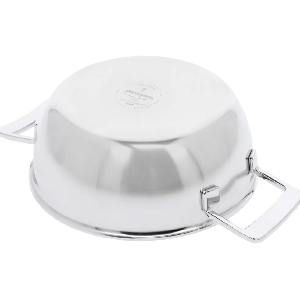 Demeyere - Silver 7 Conische sudderpan 28 cm met deksel