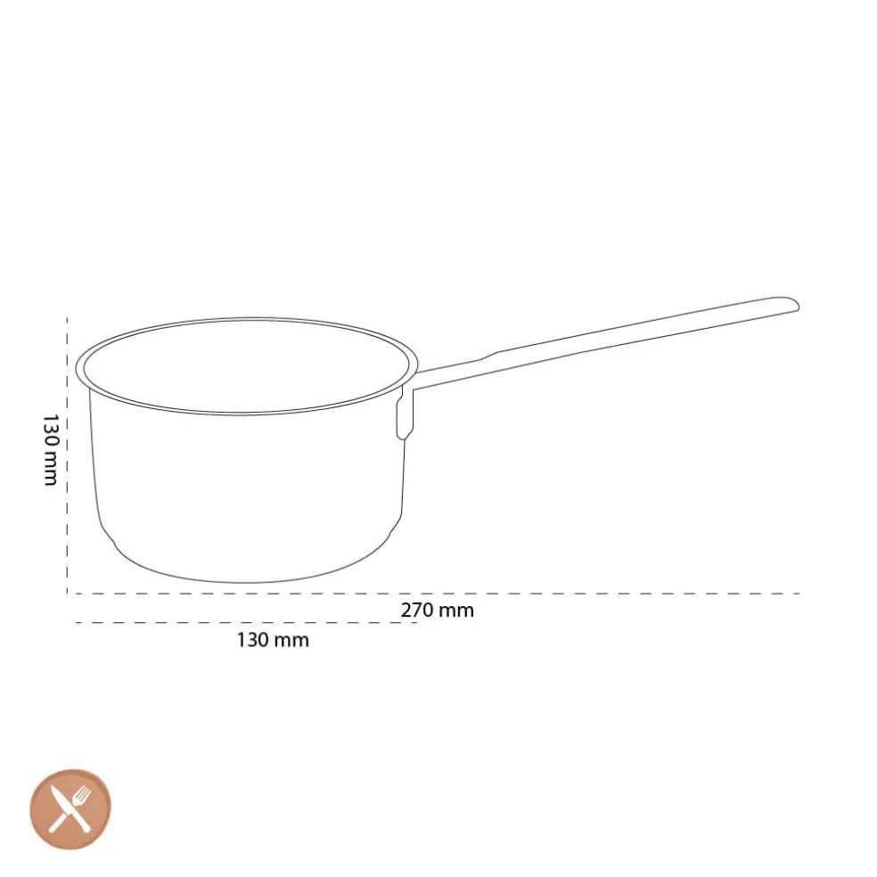 Demeyere - Specialties 3 Sauspannetje 12 cm