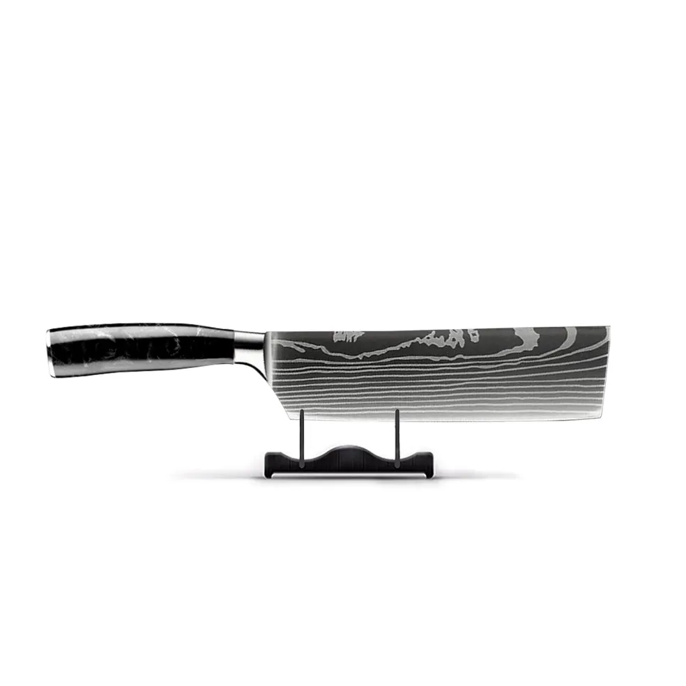 Epoxy Onyx Damascus Print 3-Delige Messenset - Combideal XXL