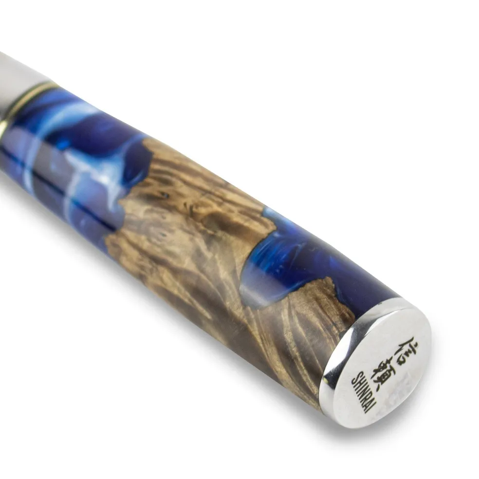 Epoxy Sapphire 6-delige Messenset + Magnetisch Messenblok