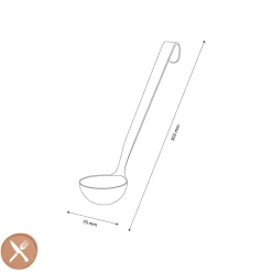 GEFU - Pollepel 7 cm