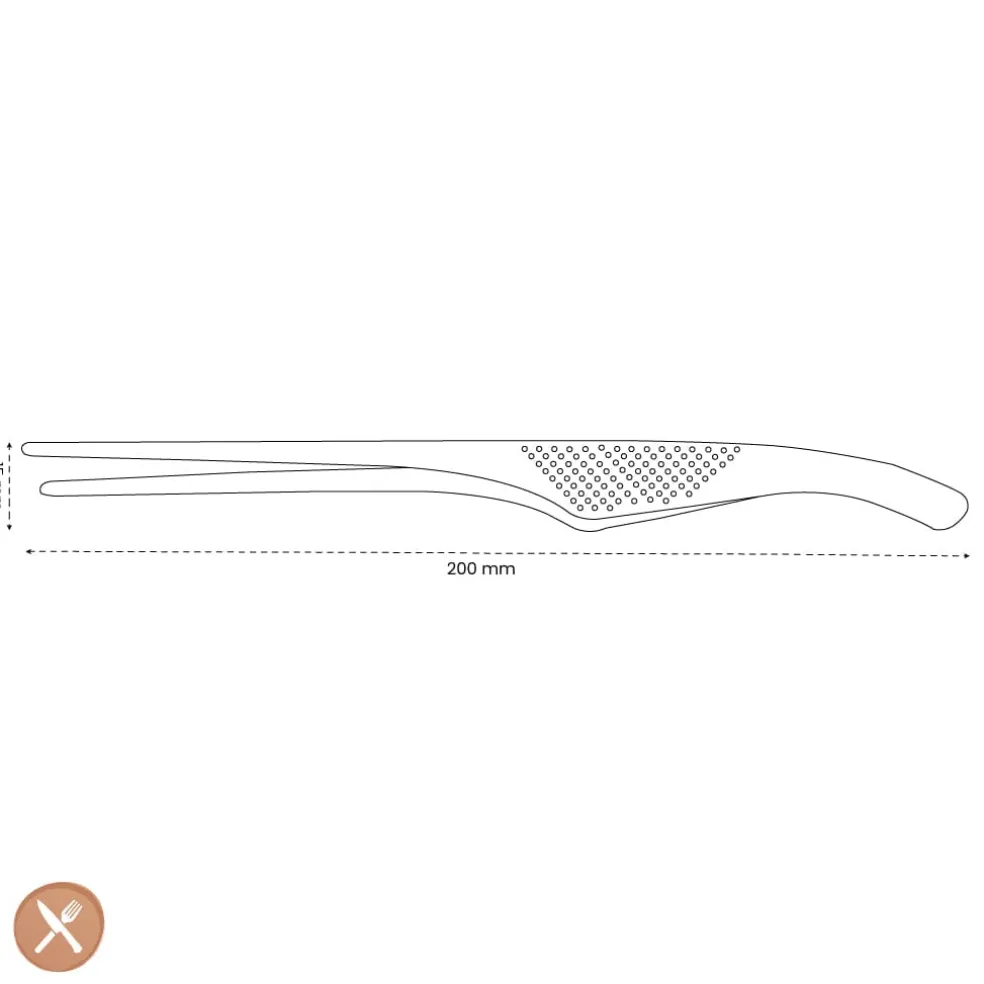 Global - Gs107 Keukenpincet 20 cm