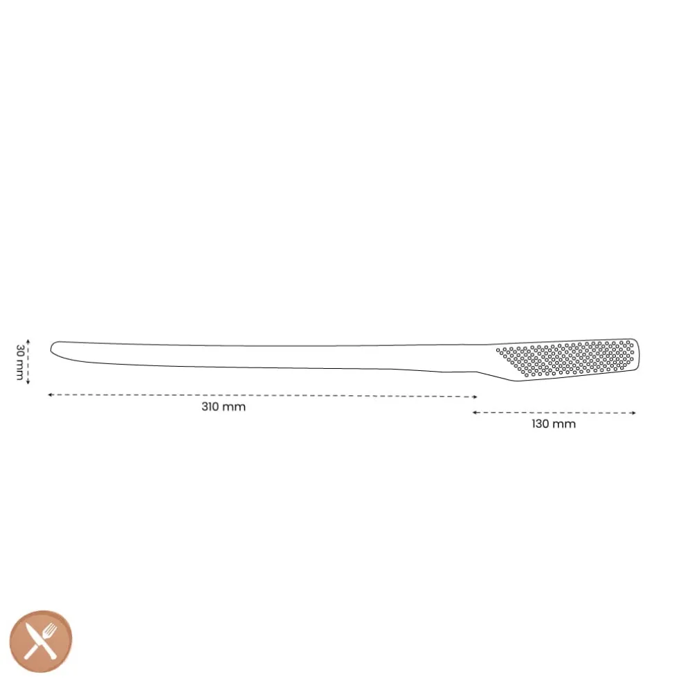 Global - G10 Zalmmes flexibel 31 cm