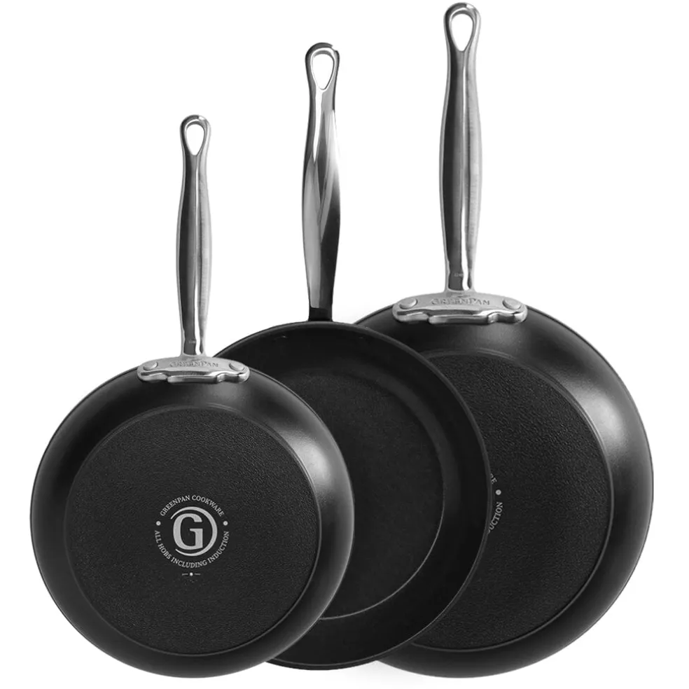 GreenPan - Barcelona Pro 3-delige Koekenpannenset 20/24/28 cm