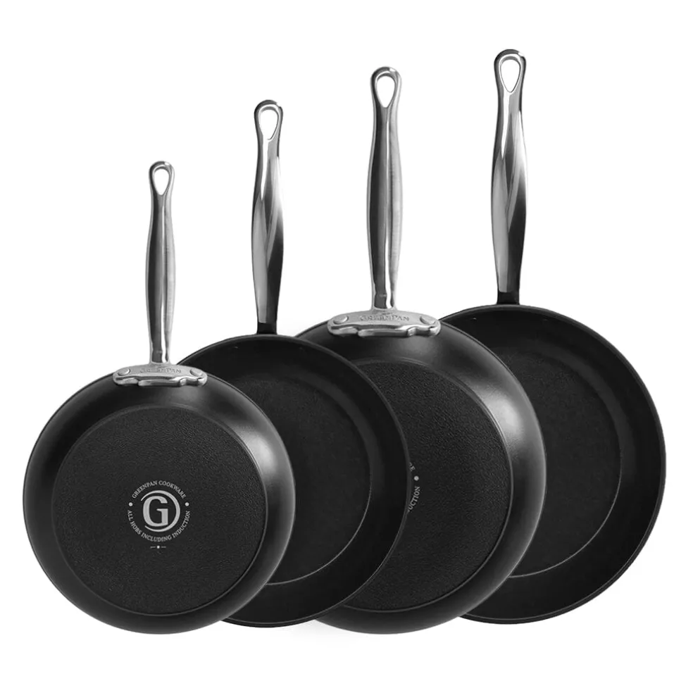 GreenPan - Barcelona Pro 4-delige Koekenpannenset 20/24/28/32 cm