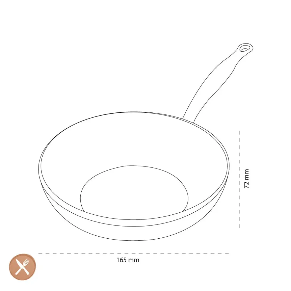 GreenPan - Barcelona Pro Wok met keramische antiaanbaklaag 28 cm