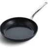 GreenPan - Barcelona Pro XXL 8-delige Pannenset 18/20/28/30/28/28 cm - steelpan met deksel + 2 koekenpannen + stoofpan met deksel + wokpan + braadpan