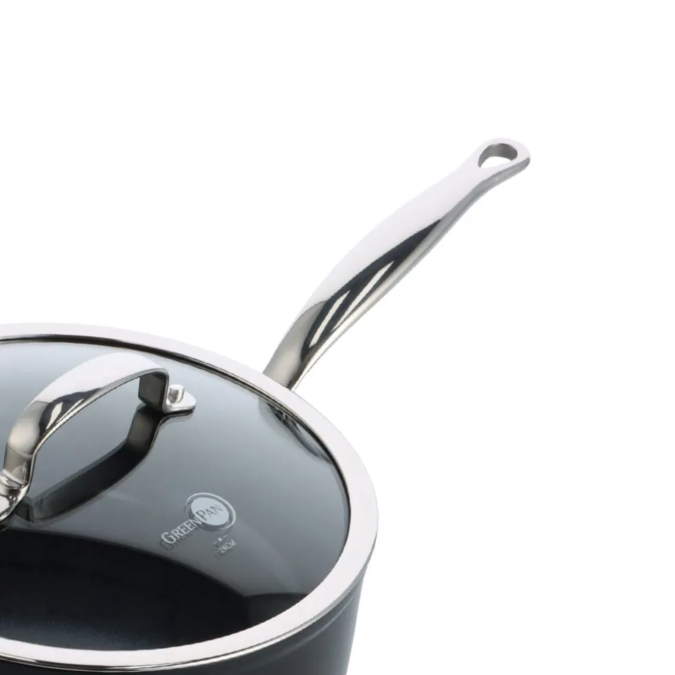 GreenPan - Barcelone Stoofpan met keramisiche antiaanbaklaag met deksel 24 cm