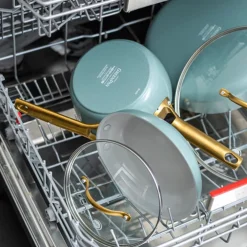 GreenPan - Padova Smokey Blue 2-delige pannenset met keramische antiaanbaklaag 20/28 cm