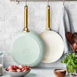 GreenPan - Padova Smokey Blue/Mint Green 4-delige Koekenpannenset 20/26/28 cm
