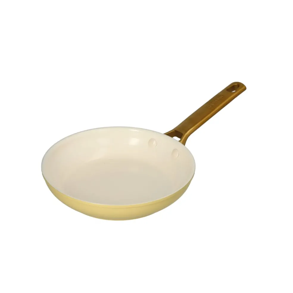 GreenPan - Padova Sunshine Yellow 2-delige pannenset met keramische antiaanbaklaag 20/26 cm