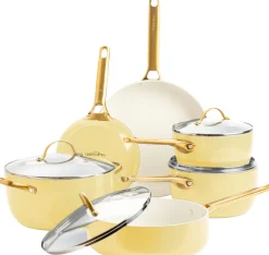 GreenPan - Padova Sunshine Yellow 10-delige Pannenset