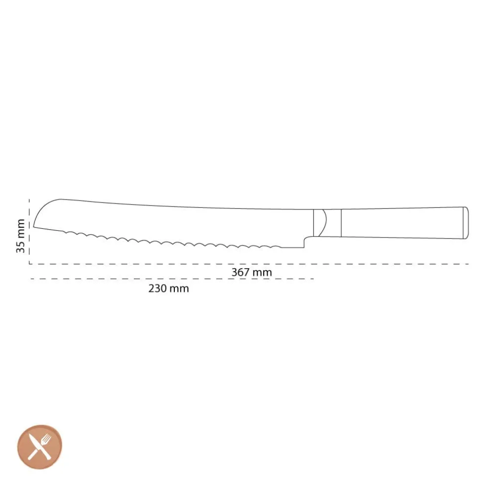 Kai Shun - Classic Broodmes 9'' 23,0 cm