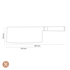 Kai Shun - Classic Chinees Koksmes 7'' 18,0 cm
