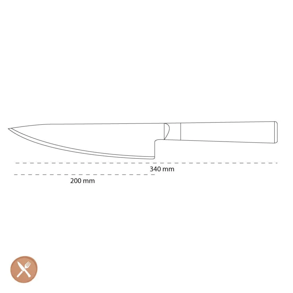 Kai Shun - Classic Koksmes 8'' 20,0 cm