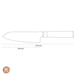 Kai Shun - Classic Santoku 5,5'' 14,0 cm