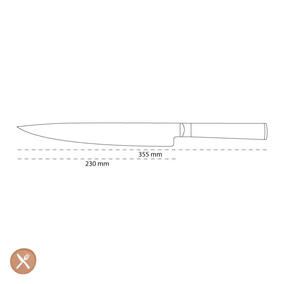 Kai Shun - Classic Wit Vleesmes 9'' 23,0 cm