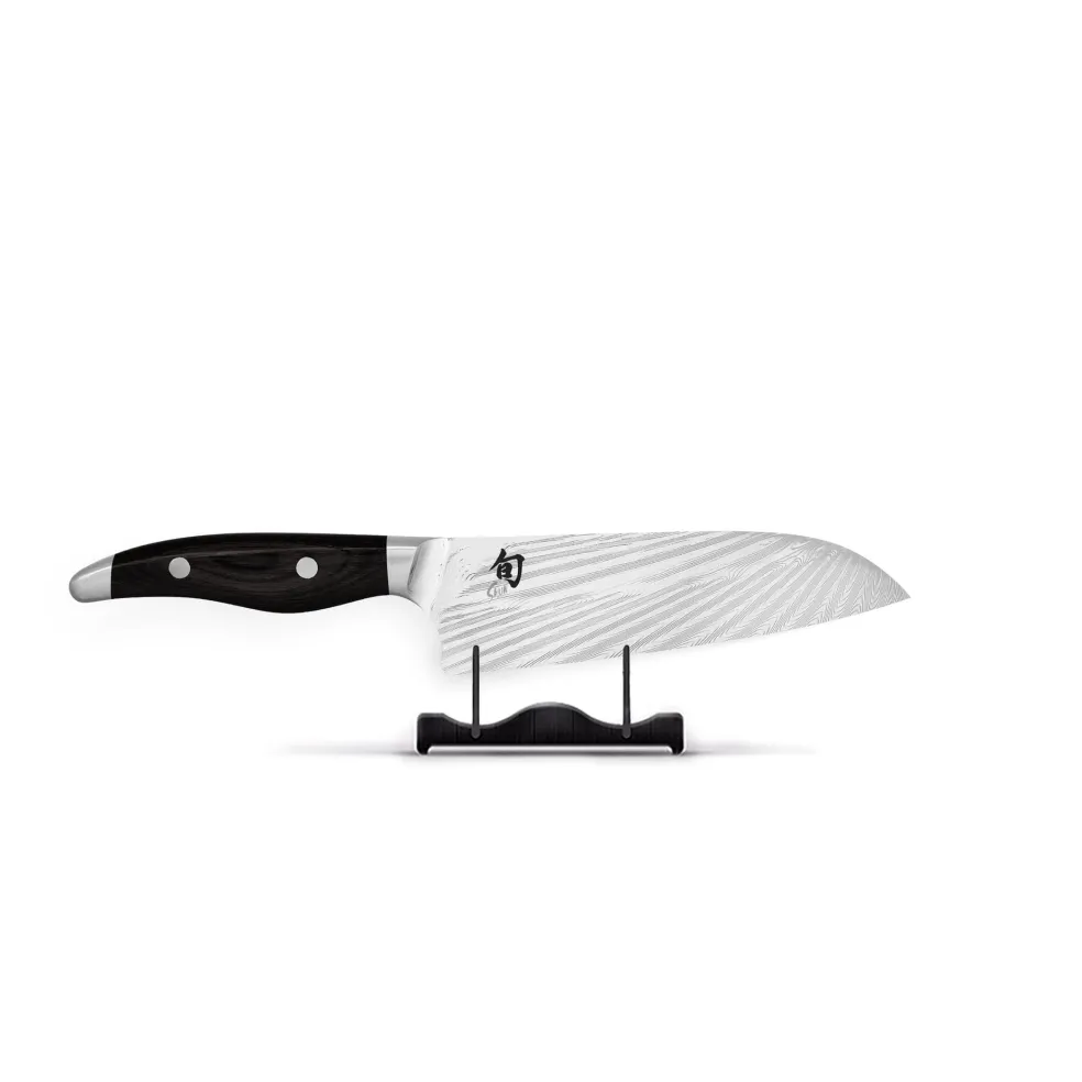 Kai Shun - Nagare Black Santoku mes 18,0 cm