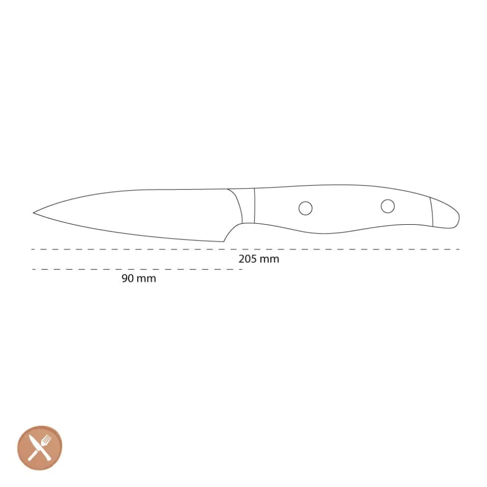 Kai Shun - Nagare Black Schilmes 9,0 cm