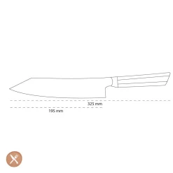 Kai Shun - Seki Magoroku Kaname Kiritsuke 7,75'' 19,5 cm